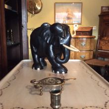 Elefant Ebenholz Bein 1